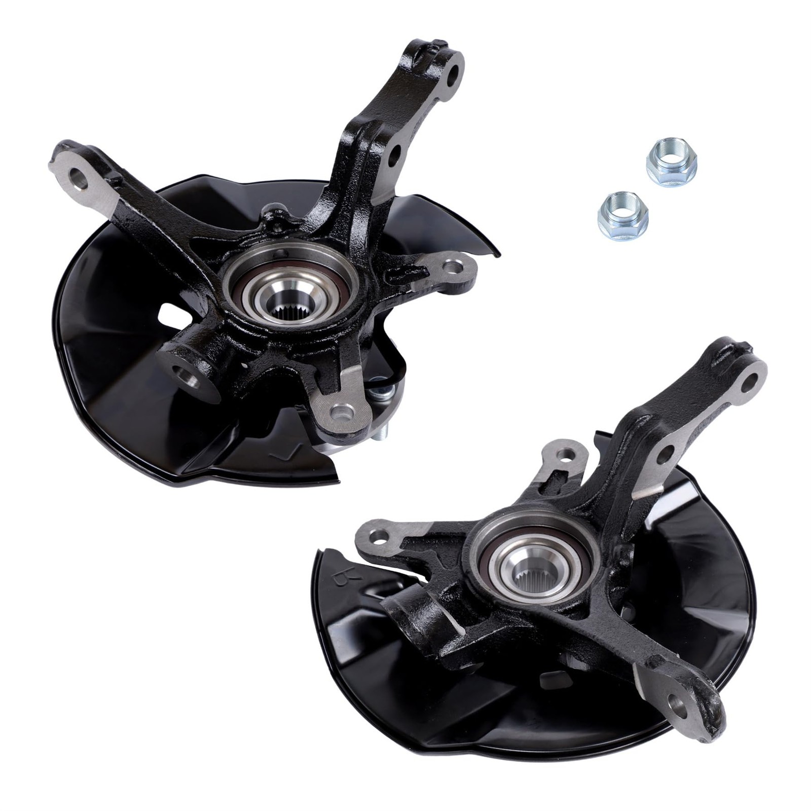 Front Driver Passenger Steering Knuckle Wheel Hub Assembly for Civic 2013-15