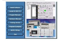 FX Migro PLC Industrial Automation Programing Software GX Ladder DVD w Training picture