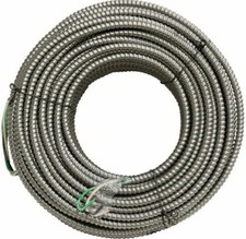 10/2 mc cable 250ft roll of wire green white black new picture