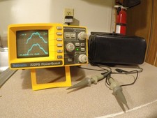 Tektronix 222PS oscilloscope used.  Onboard Battery dead & not replaceable. picture