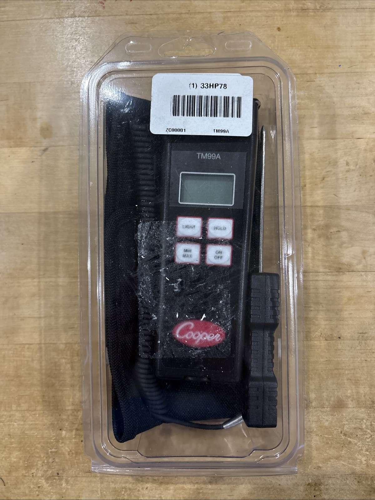Cooper-Atkins TM99A Digital Thermistor Thermometer, Size 1075