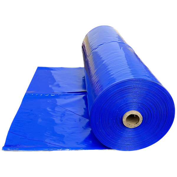 Farm Plastic Supply - Poly Cover Blue Polyethylene Plastic Sheeting - 7 Mil