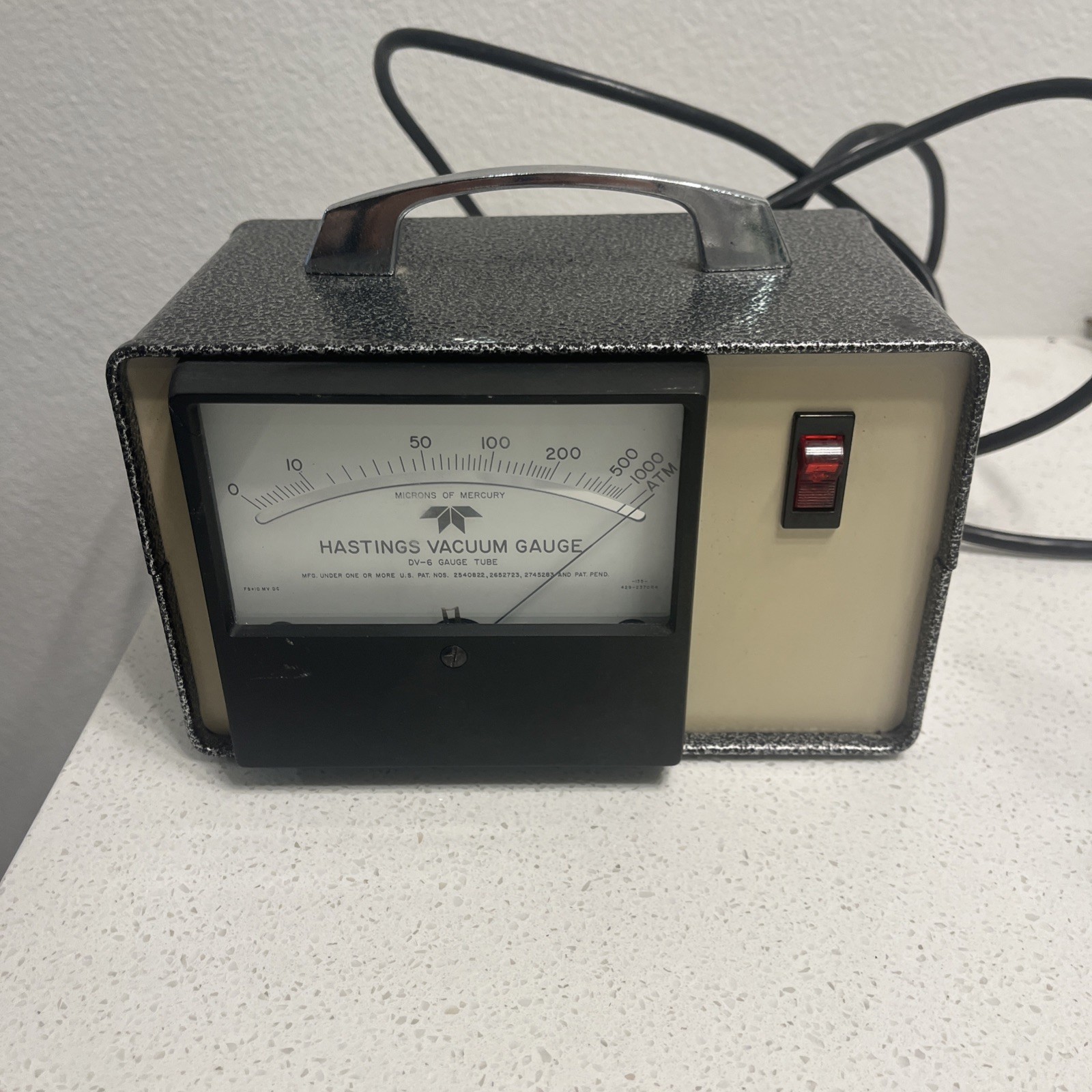 Vintage Teledyne Hastings-Raydist Hastings Vacuum Gauge VT-6B