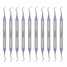 Hu-Friedy 10pcs SC4R/4L9E2 9 EverEdge Handle Double-Ended 4R/4L Curette Columbia picture