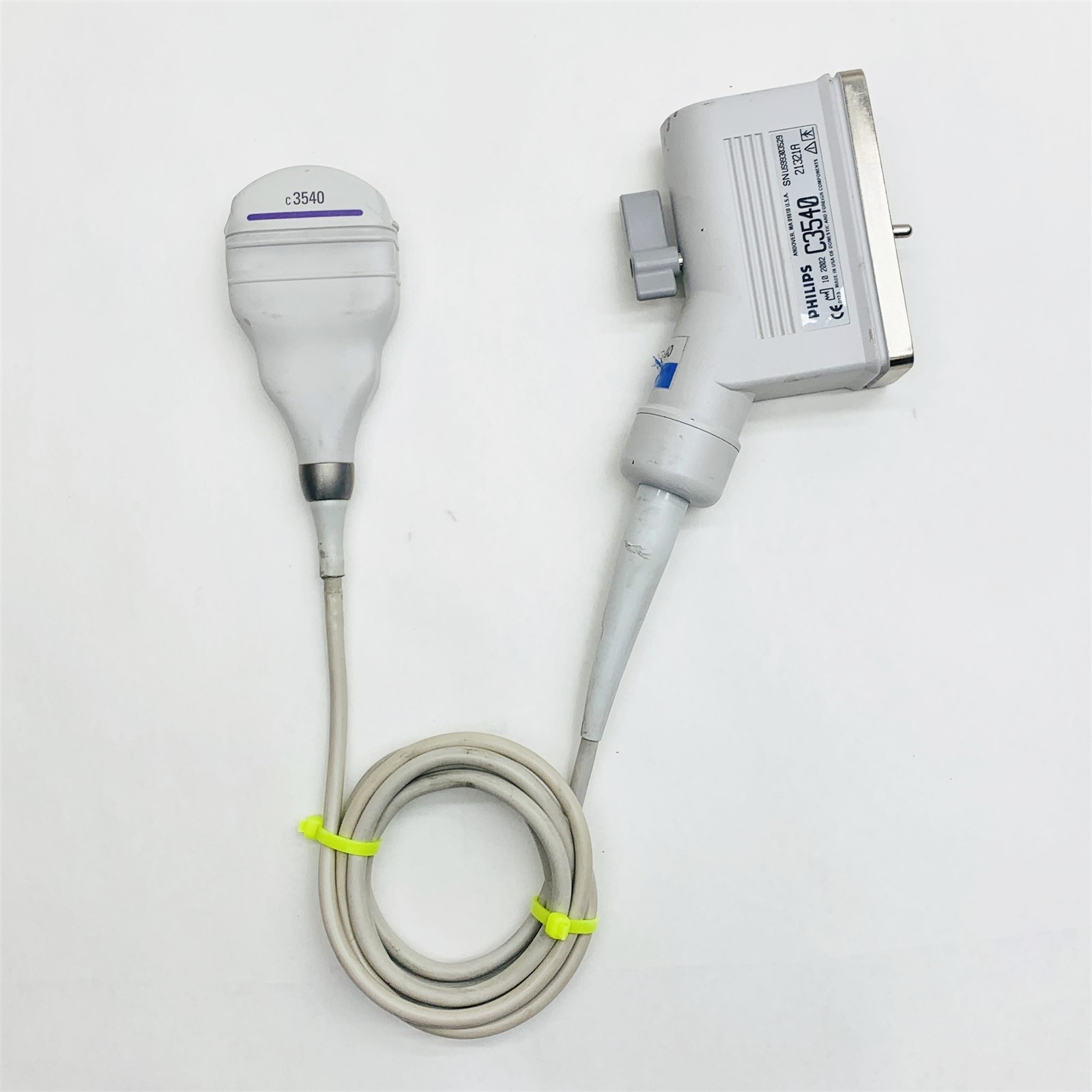 Philips C3540 Convex Ultrasound Curved Array Transducer Probe 21321A Parts