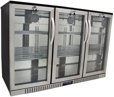 Procool Refrigeration 3-door Glass Front Back Bar Beverage Cooler picture