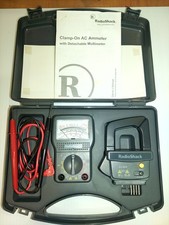 RadioShack Clamp On AC Ammeter 22-602 with Detachable Multimeter With Hard Case picture