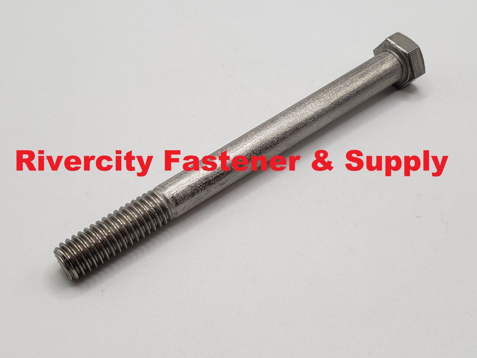 3/8-16x4-1/4 Stainless Steel Hex Head Cap Screws 3/8x16x4-1/4 Bolts 3/8x16x4.25