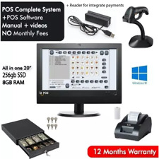 Retail POS system all in one Cash Register Express Retail Point of Sale + Reader picture