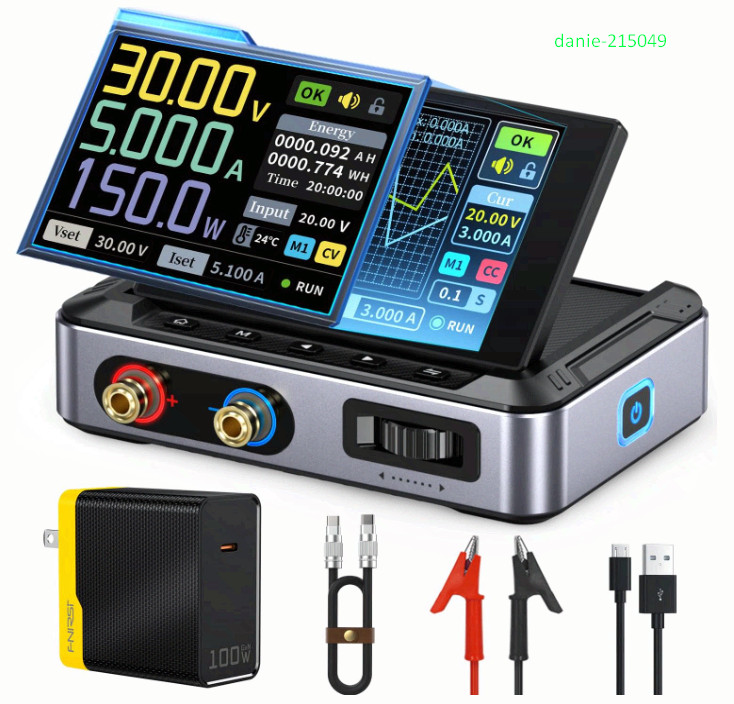 DPS-150 0-30V 5A Variable DC Power Supply, Programmable, 4-Digit IPS Display