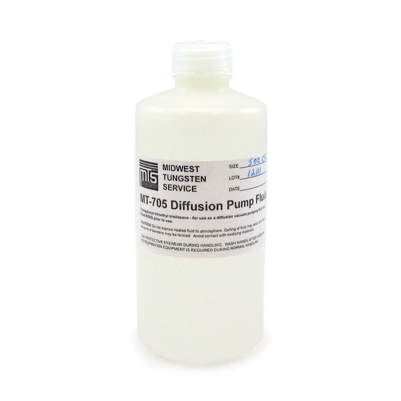MT-705 Diffusion Pump Oil - 500cc | High Vacuum | Dow Corning Equivalent