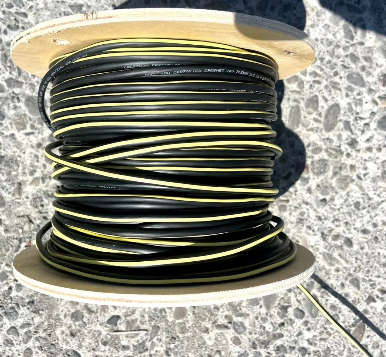 cresnet-p-bk-sp500 Crestron Plenum Cable 50ft
