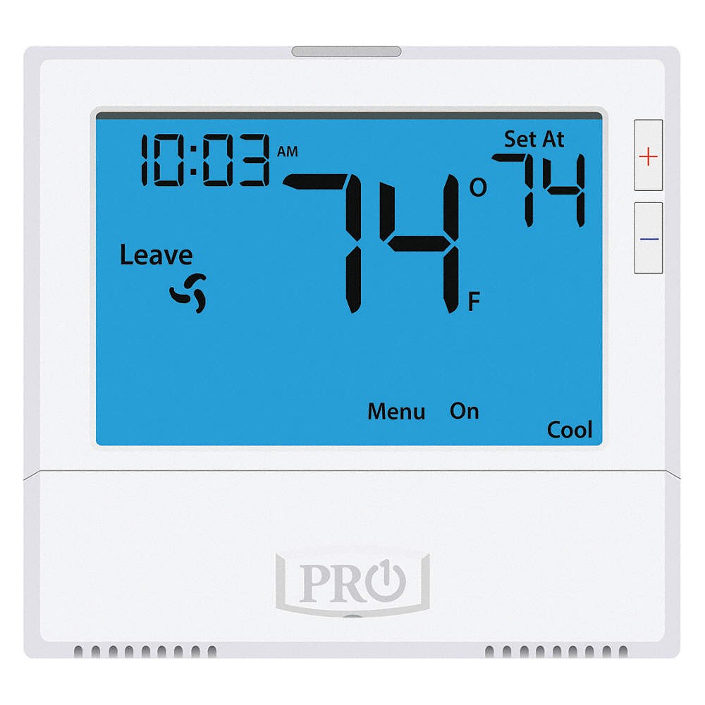 PRO1 IAQ  Low Volt Prog Tstat Heat/Cool,24V AC 45KE84