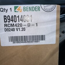 BENDER RCM420-D-1 B94014001 Insulation detector RCM420-D-1 picture