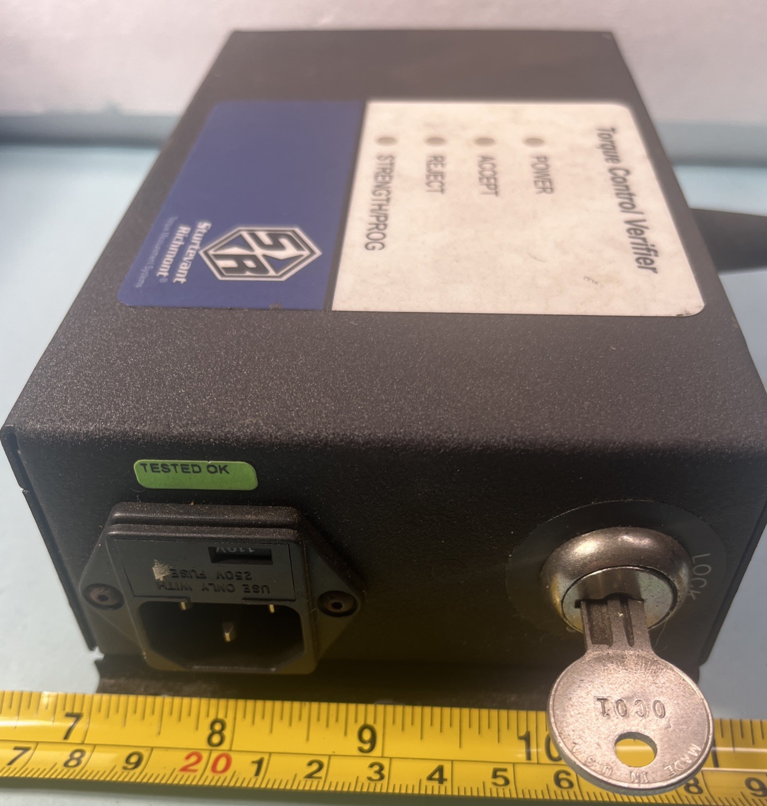 Sturtevant Richmont 10336, P228 FM Torque Control Verifier,  TCV 110/220VAC