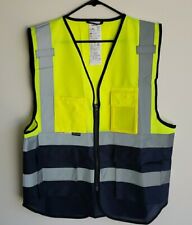 Salzmann 3M Multi-Pocket Reflective Safety Working Vest Zip Size L/XL 170-180cm  picture