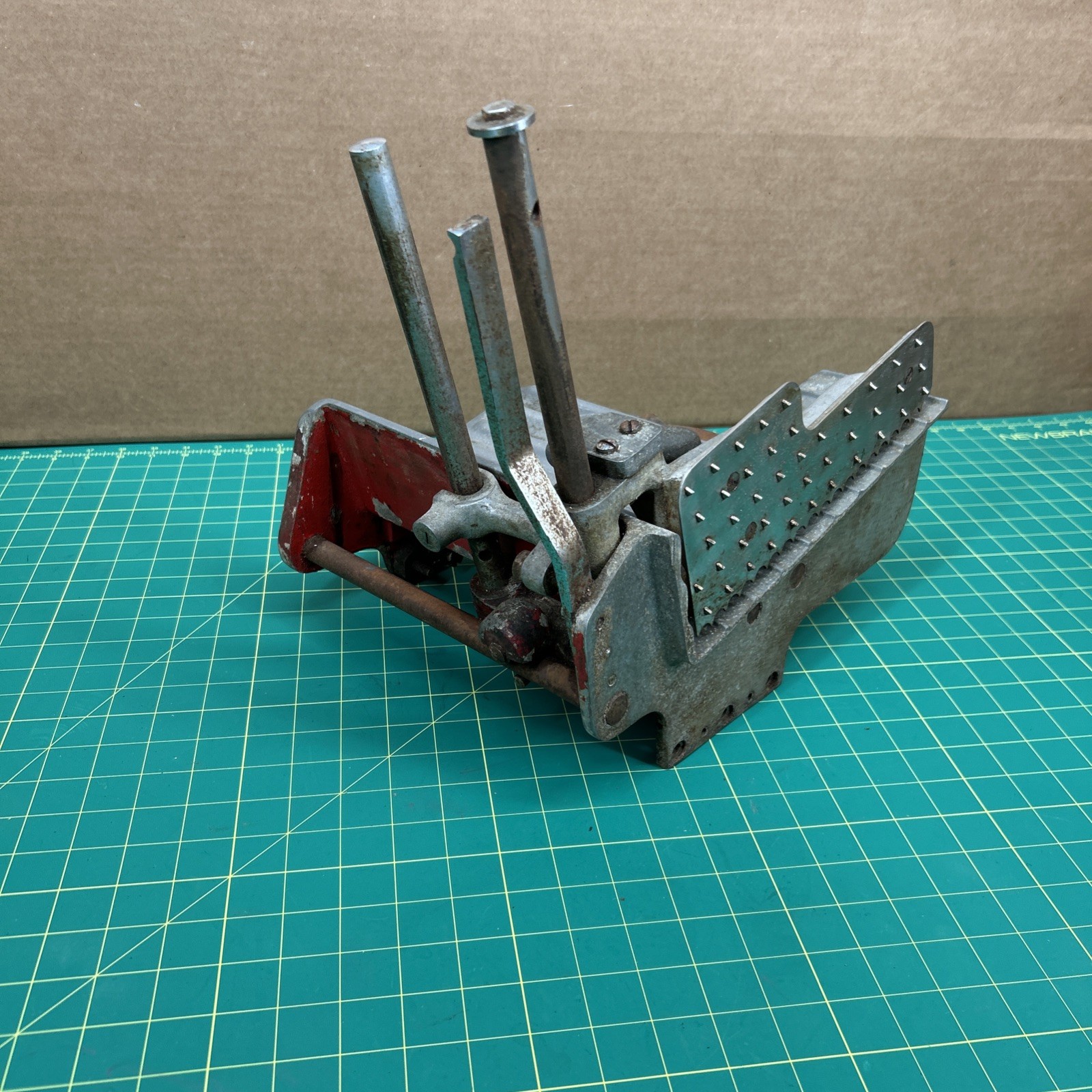 VTG U.S. Slicing Machine Co. MODEL G Berkel SLICER Carriage Assembly & Pusher