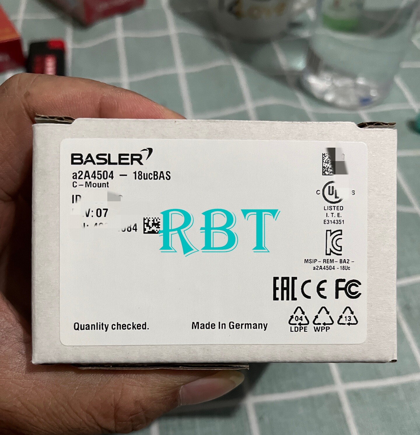 BASLER a2A4504-18ucBAS industrial vision brand new
