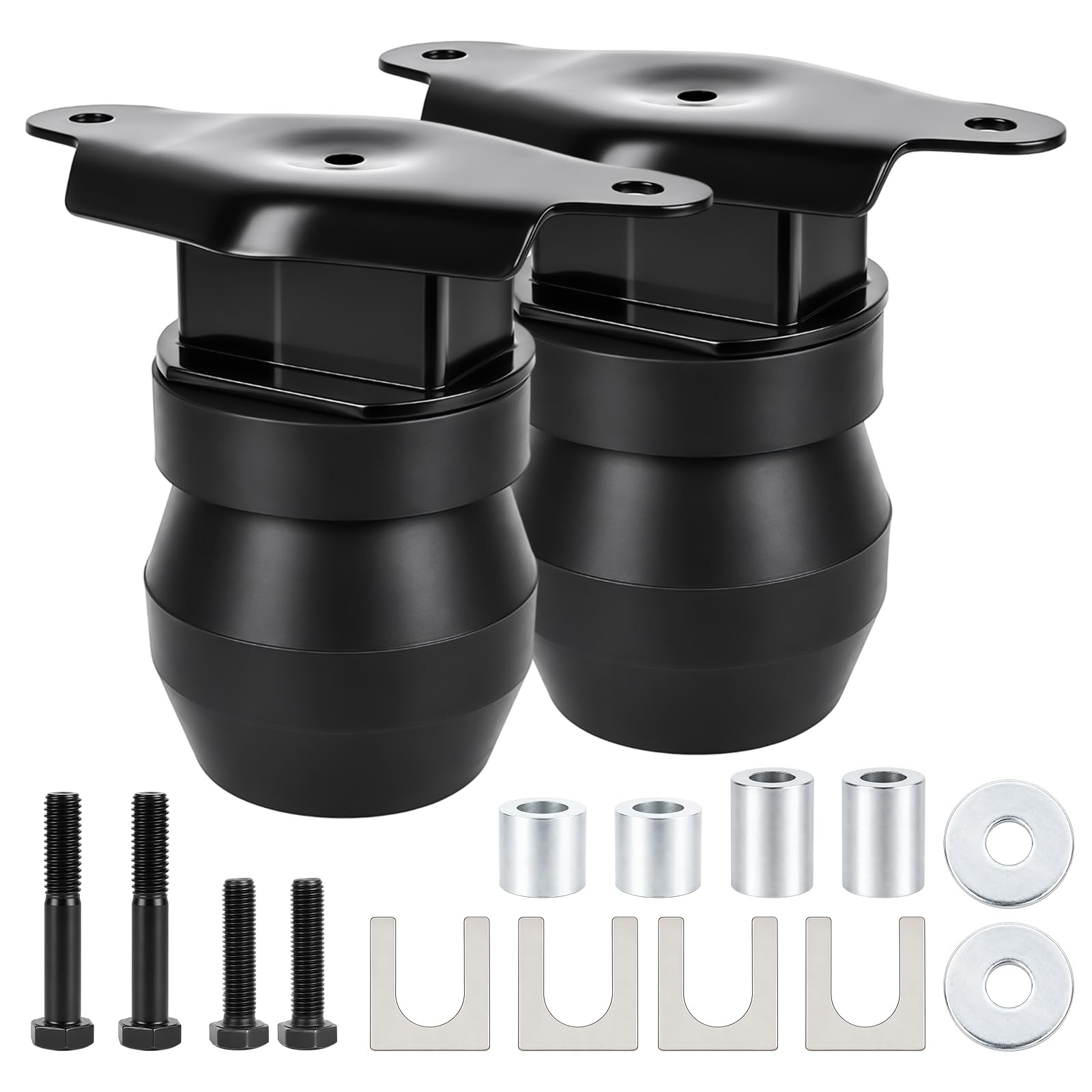 Rear Helper Spring Rubber Kit for 2017-2026 Ford F-250 F-350 F-450 Super Duty