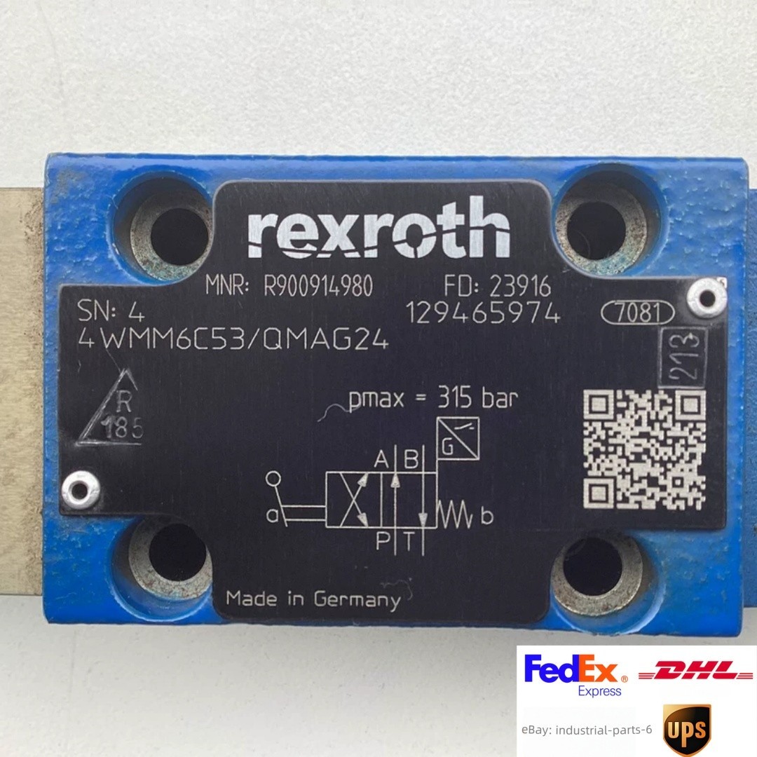 Rexroth R900914980 4WMM6C5X/QMAG24 valve Expedited Shipping New