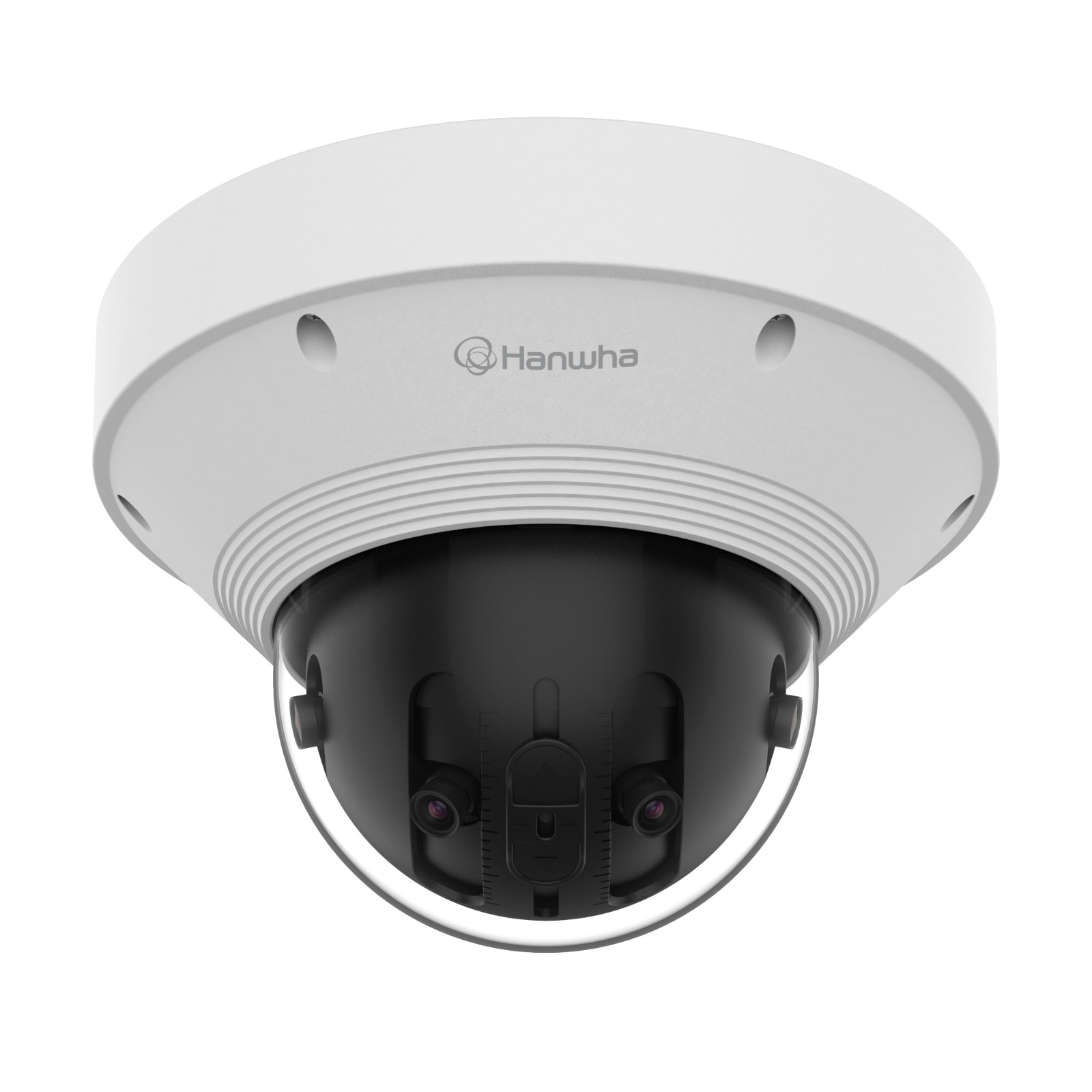 New Hanwha Wisenet Multi-Directional Panoramic Camera 8.3 MP 30 FPS PNM-9022V