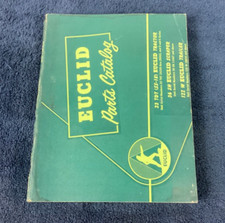 Euclid 23 TDT SS-18 Tractor 36 SH Scraper 122 W Trailer Parts Catalog Manual picture