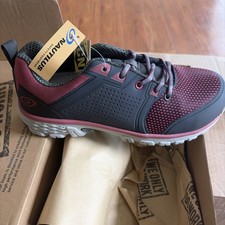 Nautilus Spark Carbon Toe Work Shoe, Women's Sz 8.5 M, Black/red picture