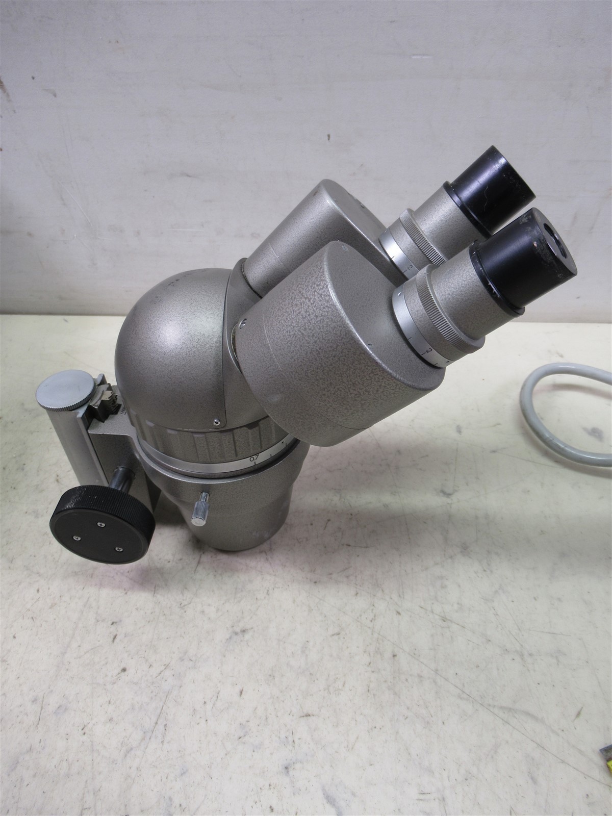 Vintage Olympus SZ-III Stereo Zoom Microscope Head Binocular Pod Tokyo SZ3 Works
