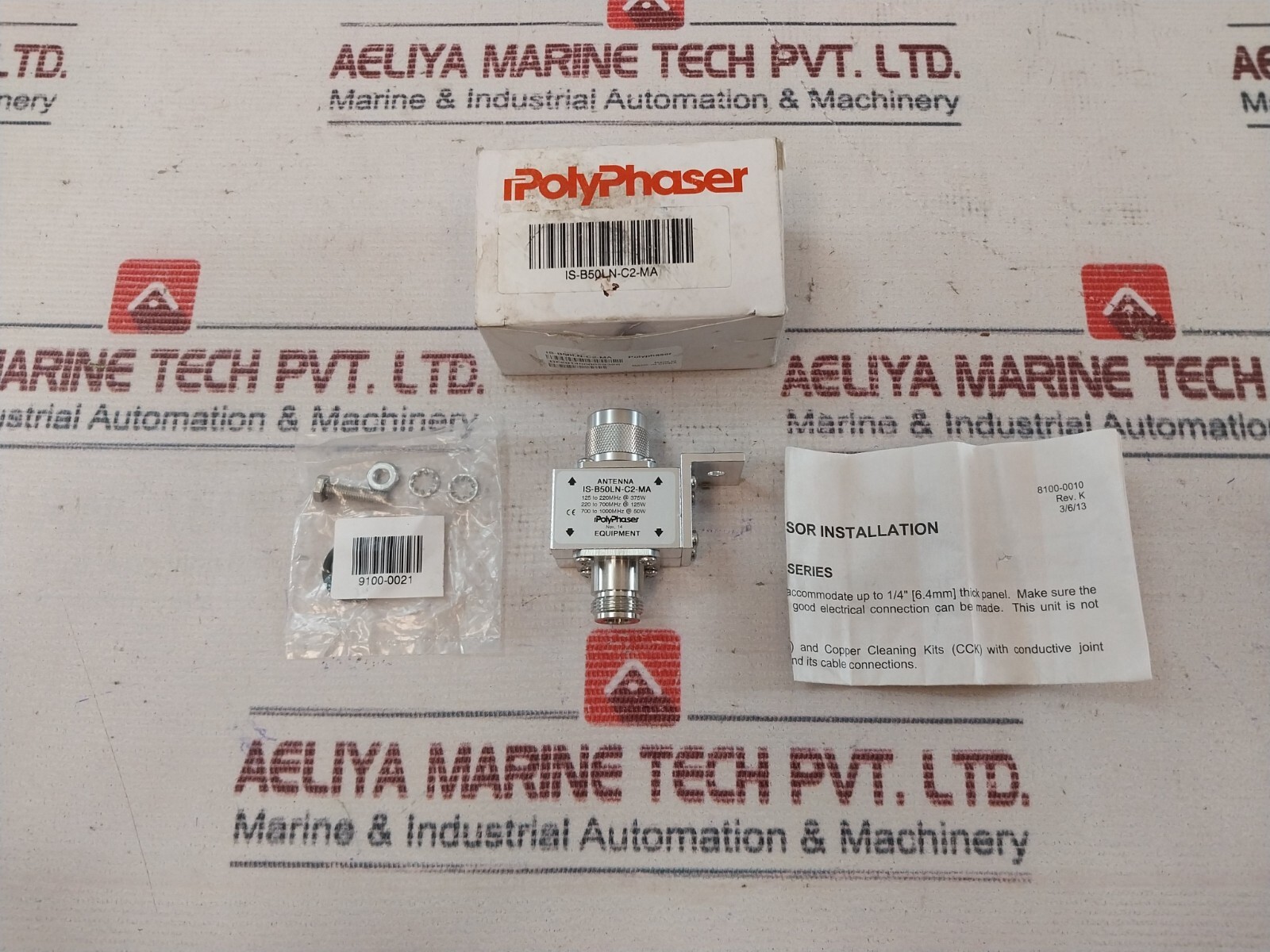 Polyphaser IS-B50LN-C2-MA Impulse Suppressor Dl2014000029326