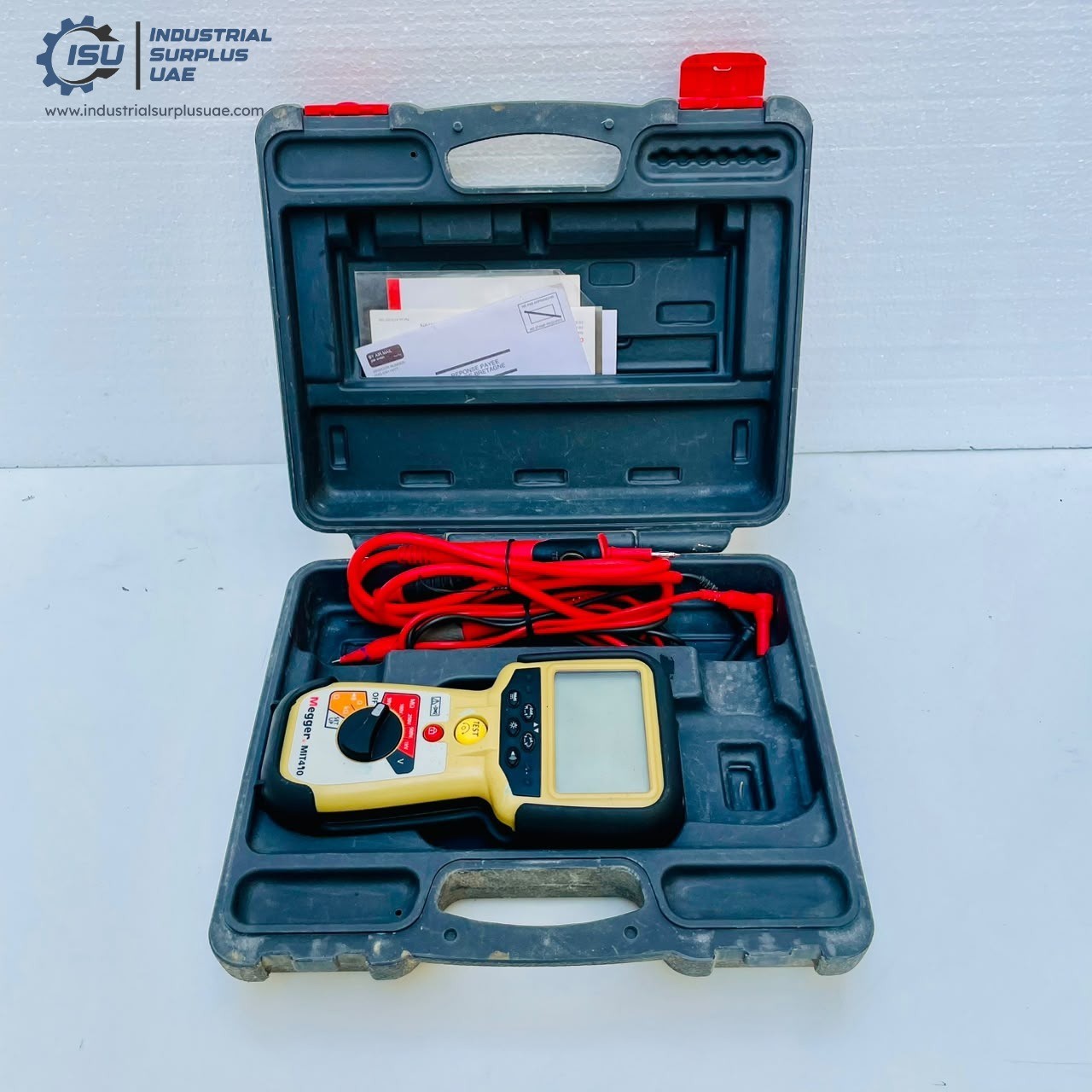 Megger MIT410 Insulation and Continuity Tester Megohmmeter #Case Lock Missing-4