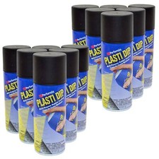 Plasti Dip Black 11oz Aerosol Spray, Pack of 12 Cans picture
