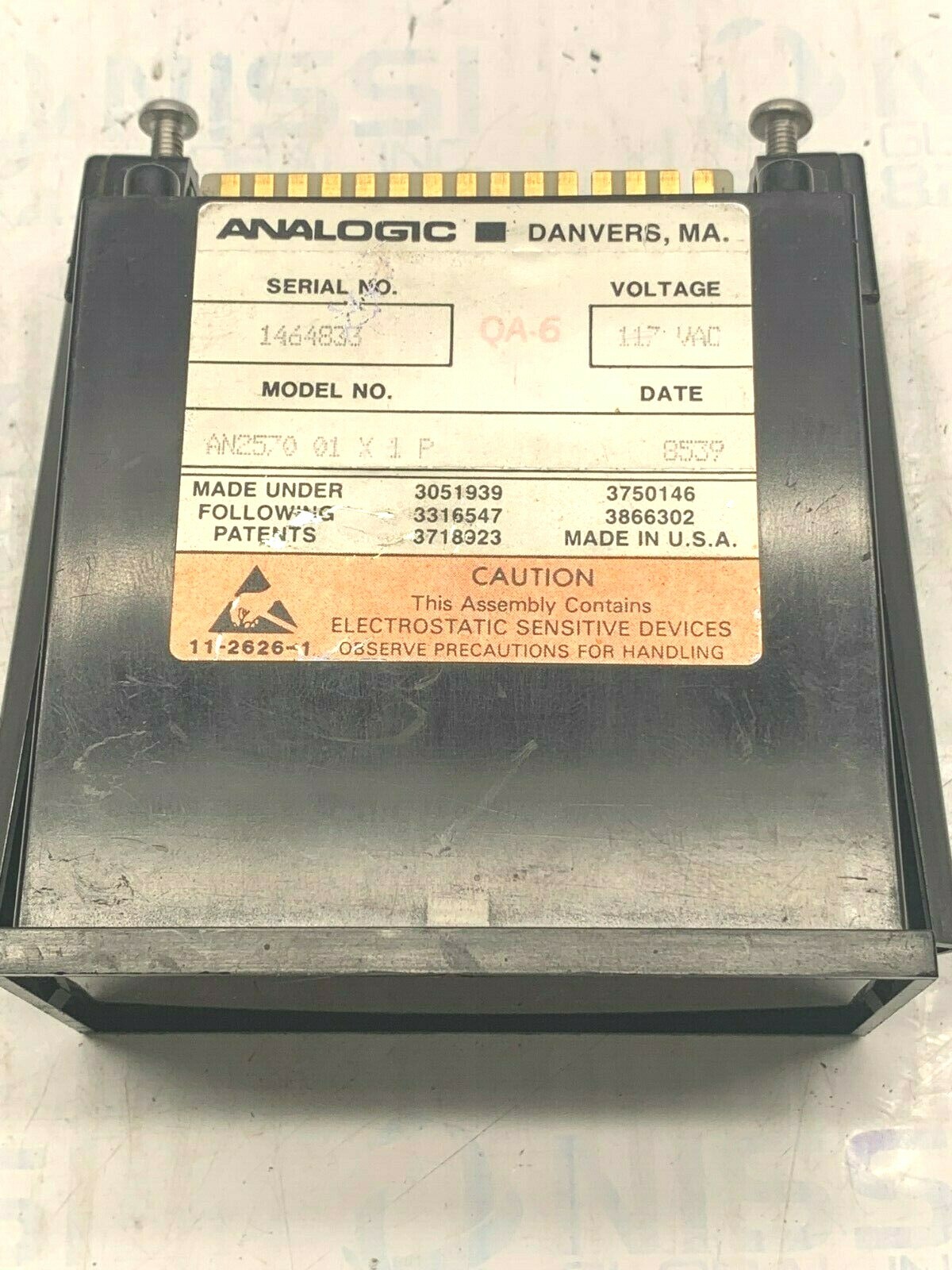 ANALOGIC AN2570  01  X 1  P