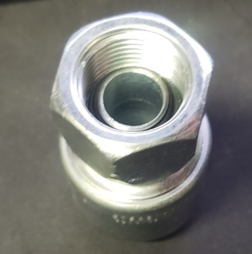 NEW Gates G25830-1010 Hydraulic Fitting 10G-10FBSPORX 1990-2026 JCB 3CX Backhoe