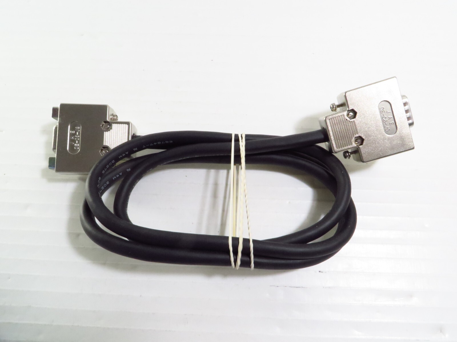RARE Genuine JAE DE-C8-J9 Metal Connector Extension Cable, Female/Male