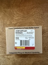 NEW 10PCS SQUARE D HOMELINE HOM120PCAFI HOM120PCAFIC 20A AFCI PLUG ON NEUTRAL picture