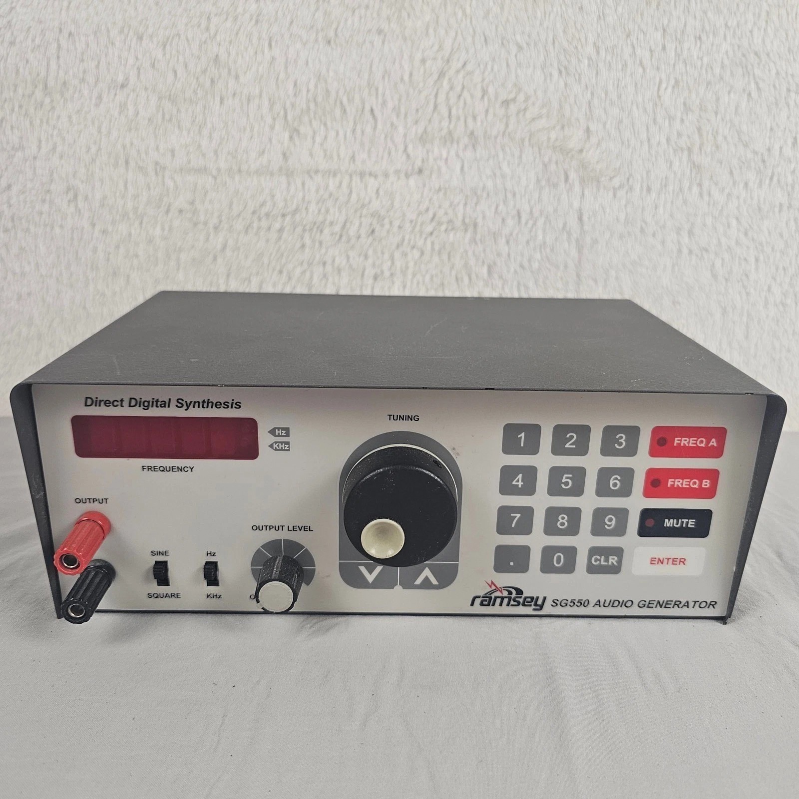 Ramsey SG550 Digital Audio Signal Generator DDS Sine Square Wave USA Made
