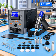 110W Digital Vacuum Desoldering Station Built-in Pump Solder Removal Gun picture