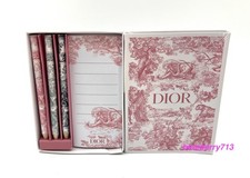 New in Box Dior Note Memo Pads  Notebook With Crayon Color Pencil Mini Size Set picture