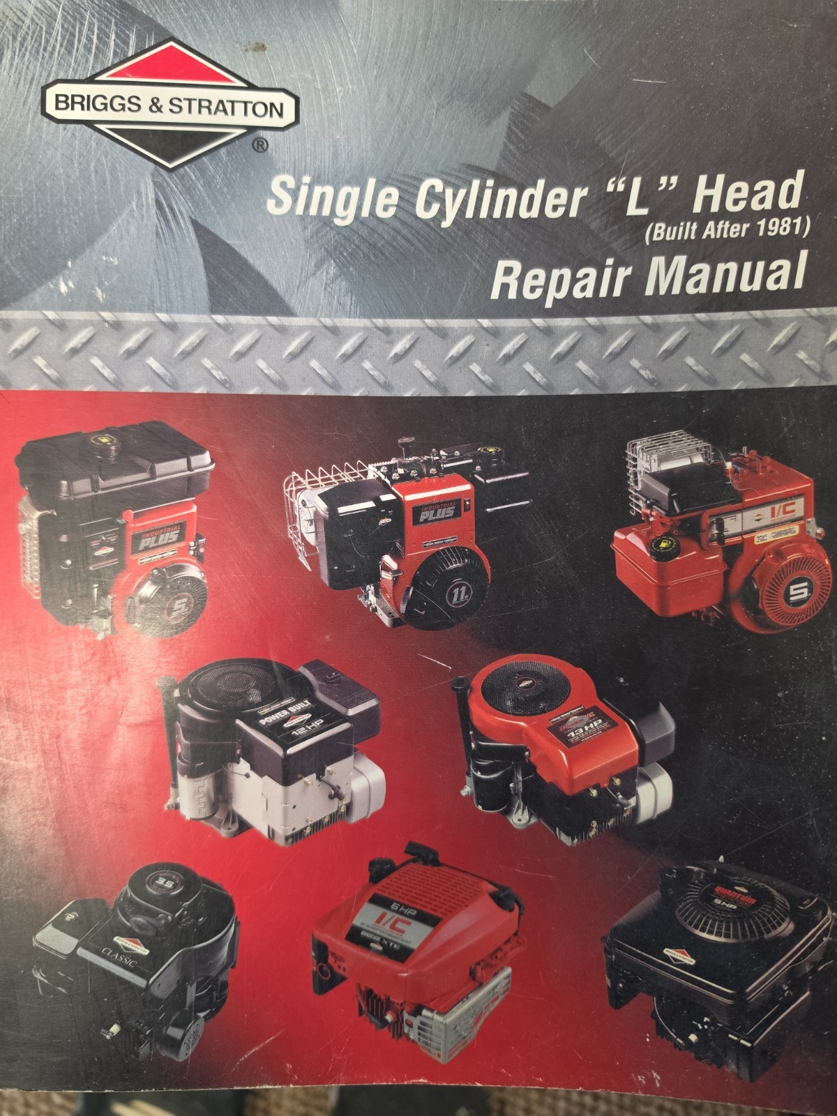 Briggs And Stratton Single Cylinder L Head Repair Manual Book Briggs And Stratton Single Cylinder L Head Repair Manual Book