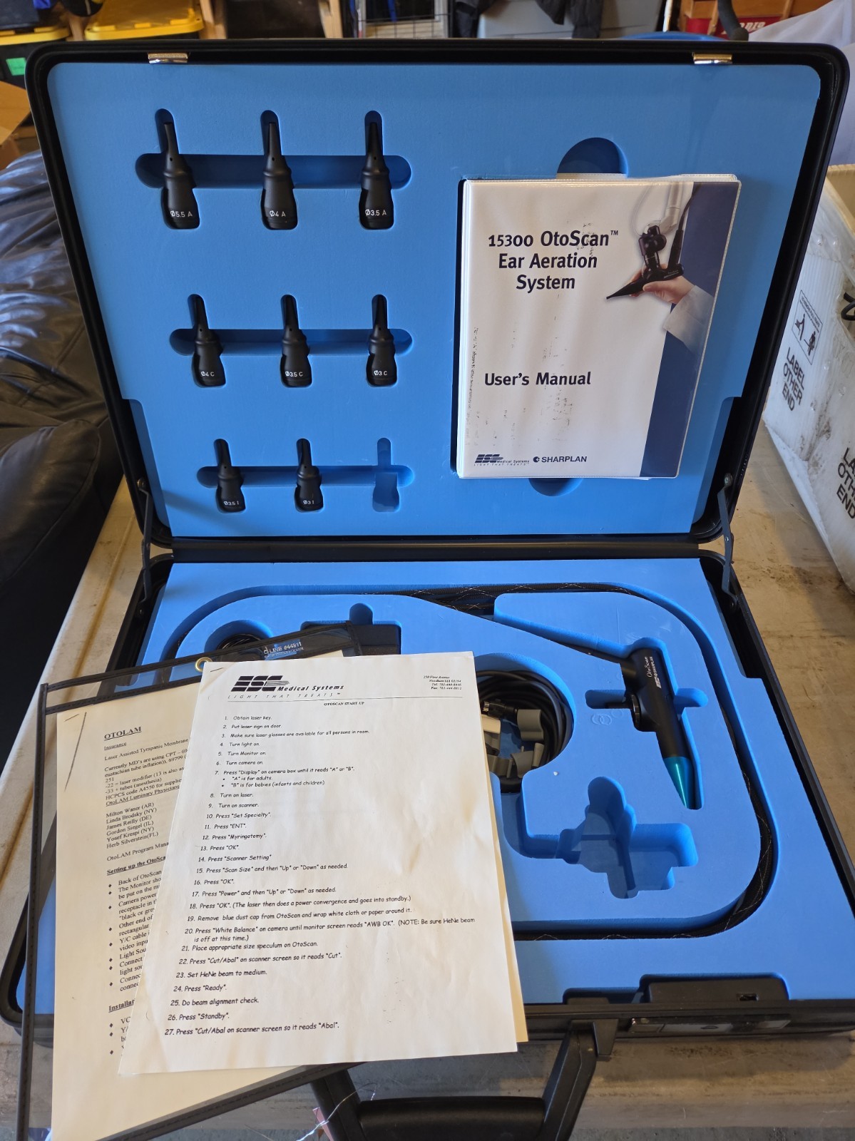 Lumenis SHARPLAN OtoScan 15300 Ear Aeration System