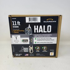 New Guardian Halo 11 ft Webbing Personal Self-Retracting Lifeline 10900B SRL picture