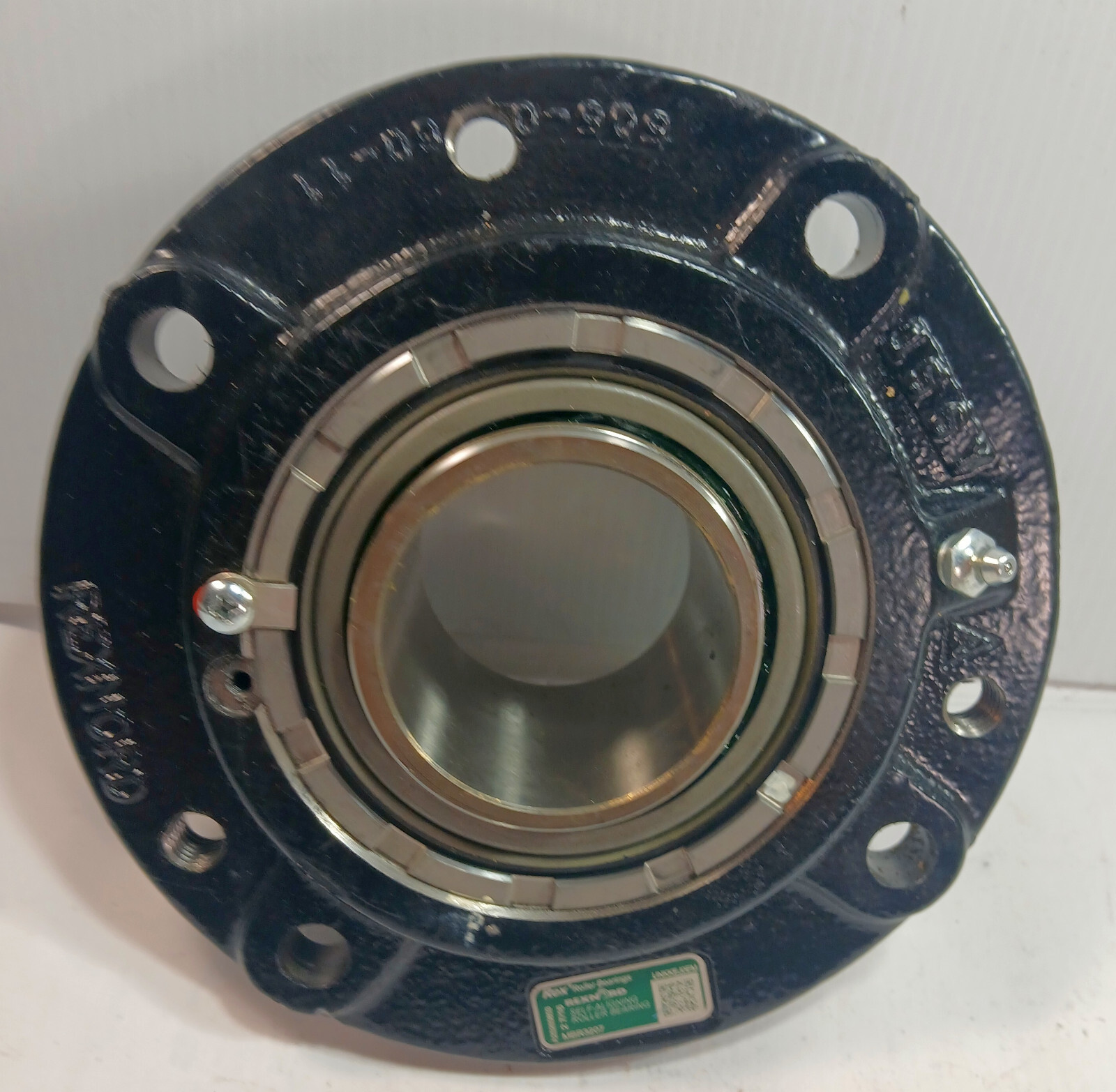 1 NEW REXNORD MBR3207 2-7/16 4 BOLT ROUND FLANGE BEARING UNIT NNB **MAKE OFER**