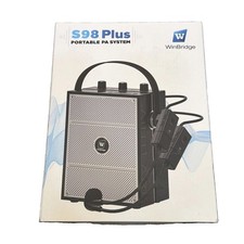 WinBridge Portable PA System Model S98 Plus Lightweight Wired/Wireless picture