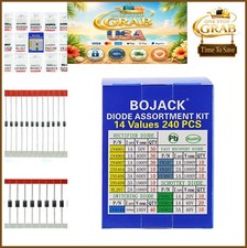 Diode Assortment Kit 240 Pieces 14 Values Rectifier Fast Recovery Schottky picture