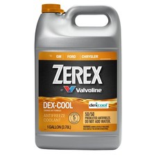 Zerex Dex-Cool 50/50 Ready-to-Use Antifreeze Coolant 1 Gallon Antifreeze 50/50 picture