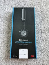 Littmann CORE Digital Stethoscope - 8870 High Polish Copper & Black Brand New picture
