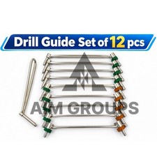 Drill Guide set of 10 Pcs Surgical orthopedic Stainless Steel Instruments picture
