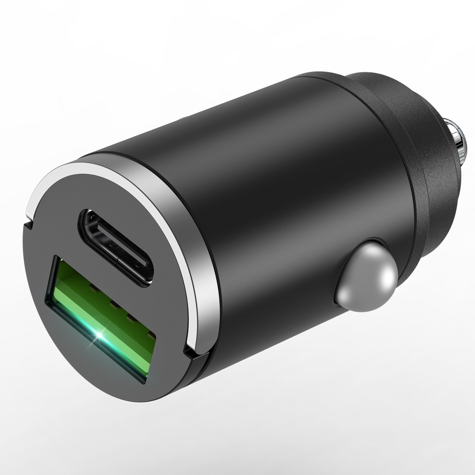 Dual Port Fast Car Charger 100W USB C PD QC for Car Truck SUV Road Trip