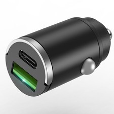 Dual Port Fast Car Charger 100W USB C PD QC for Car Truck SUV Road Trip picture
