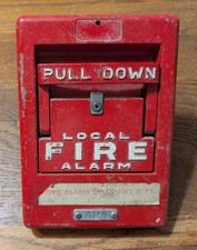 Vintage Simplex Coded Fire Alarm Pull Station picture